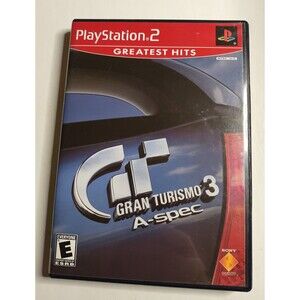 Gran Turismo 3 A-spec PS2 Disc + Case + Manual